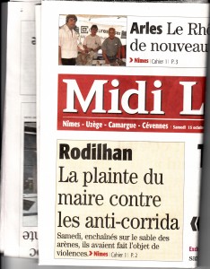 Midi Libre 15/10/11 (page 1)