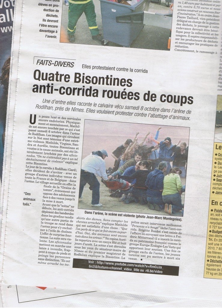 Presse Bisontine 18/10/11