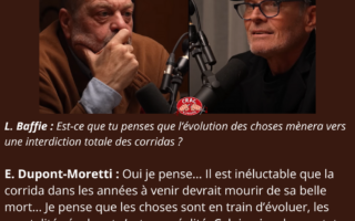 Dupond-Moretti, toujours pro corrida mais résigné à sa disparition